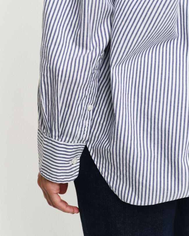 Camicia Luxury Oxford a righe relaxed fit
