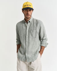 Camicia di lino regular fit