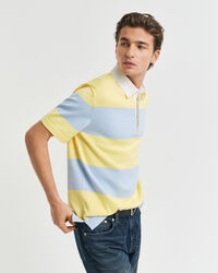 Polo in cotone a righe