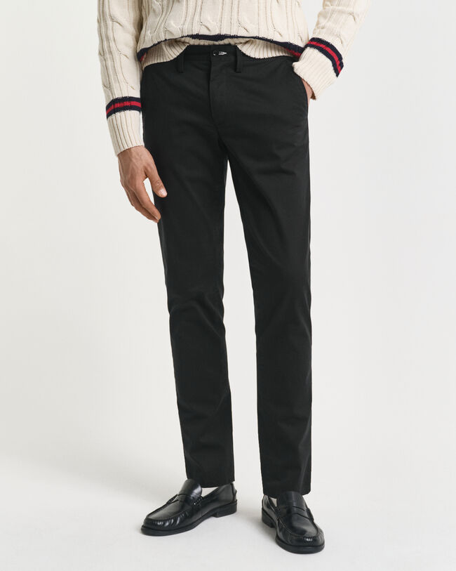 Pantaloni chino in twill slim fit