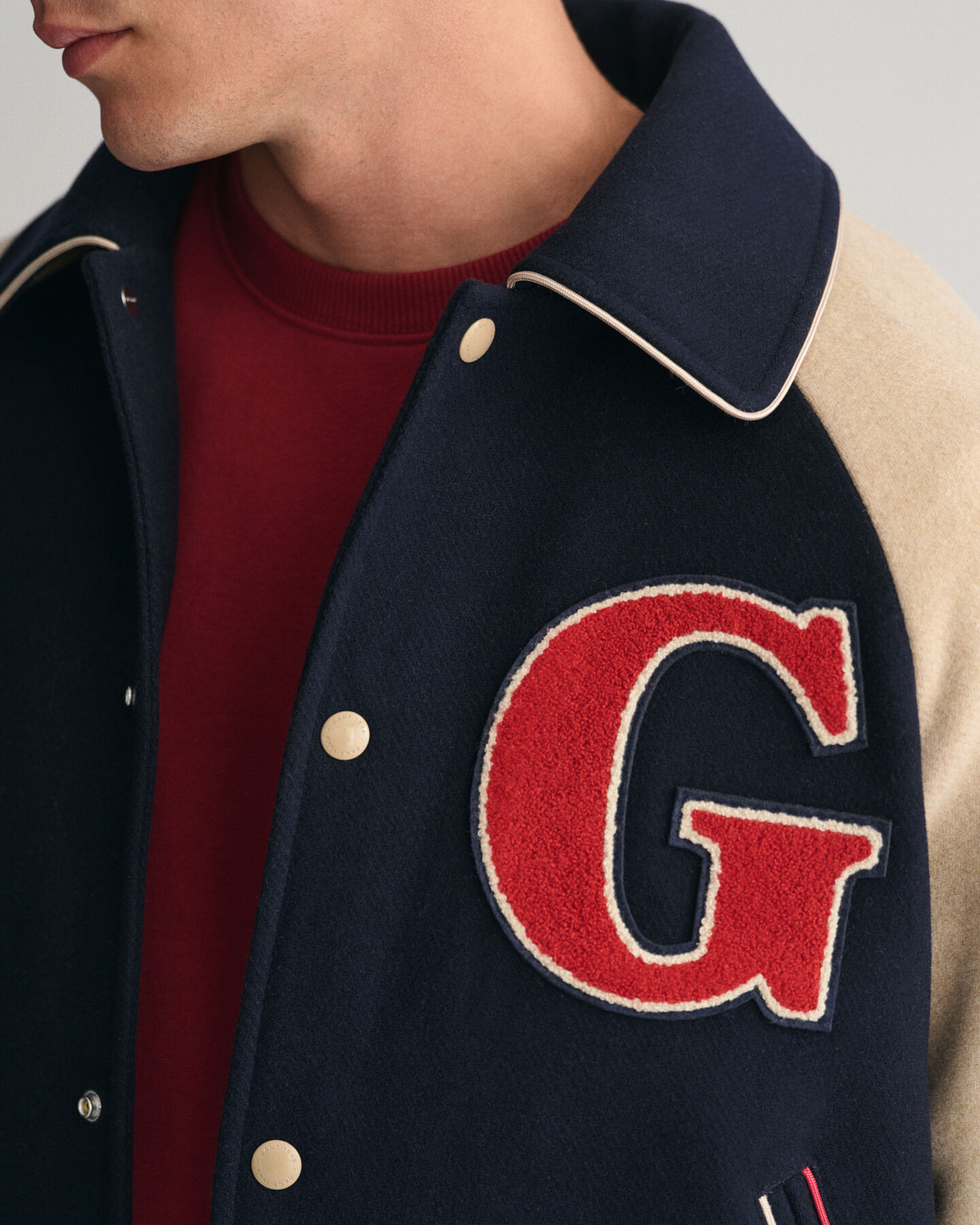 GANT Varsity Jacket in lana