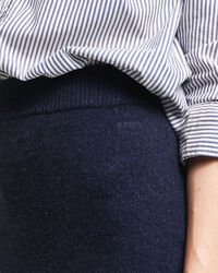 Gonna a maglia in lana