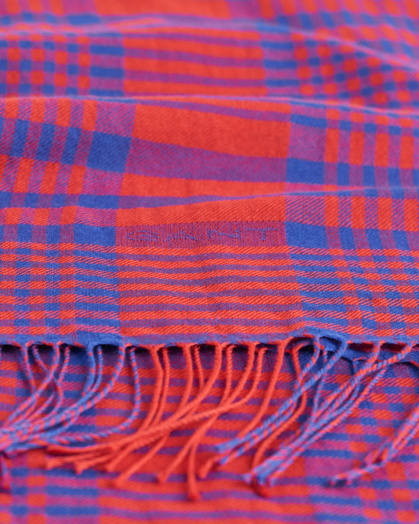 Sciarpa in lana Merino a quadri