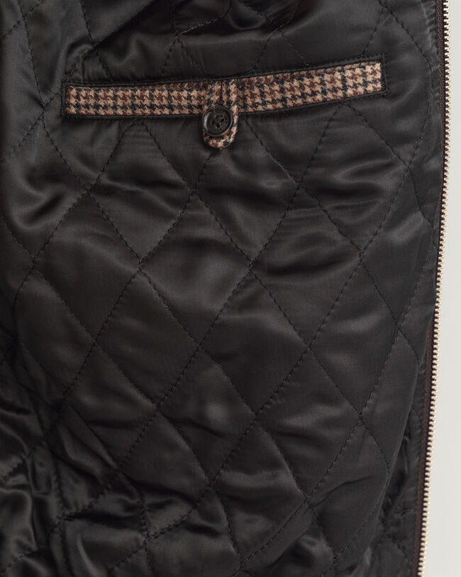 Giacca Harrington in lana a quadri