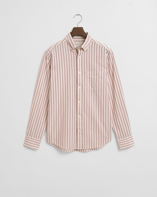 Camicia in popeline a righe Archive regular fit