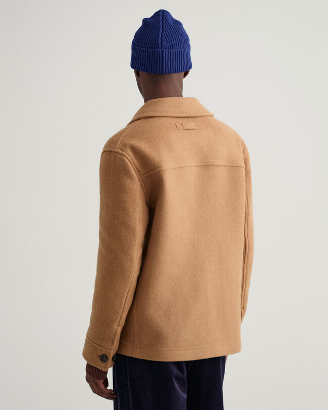 Giacca in lana corta