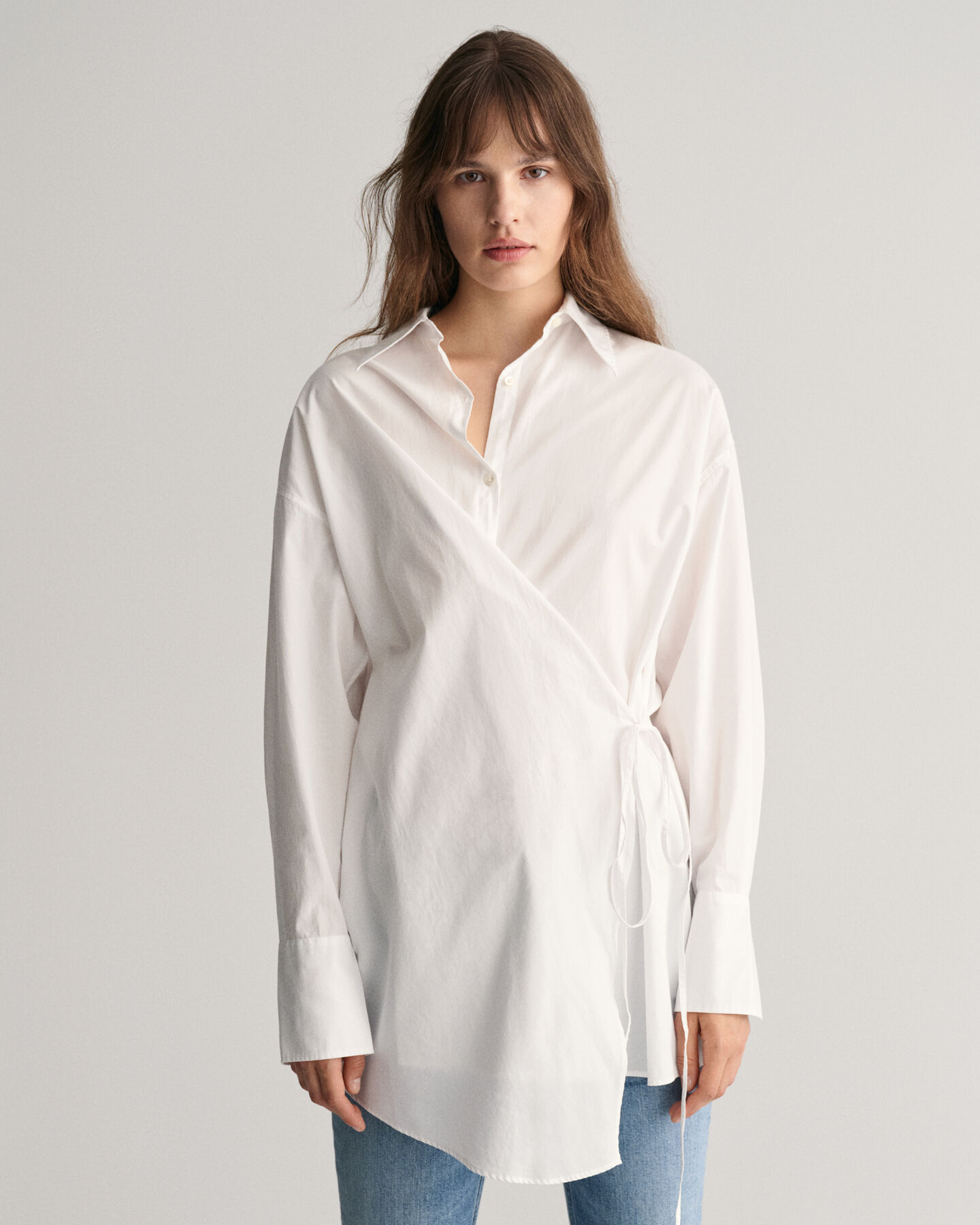 Camicia a portafoglio oversize
