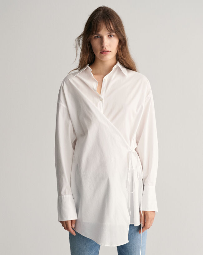 Camicia a portafoglio oversize