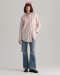 Camicia a righe oversize