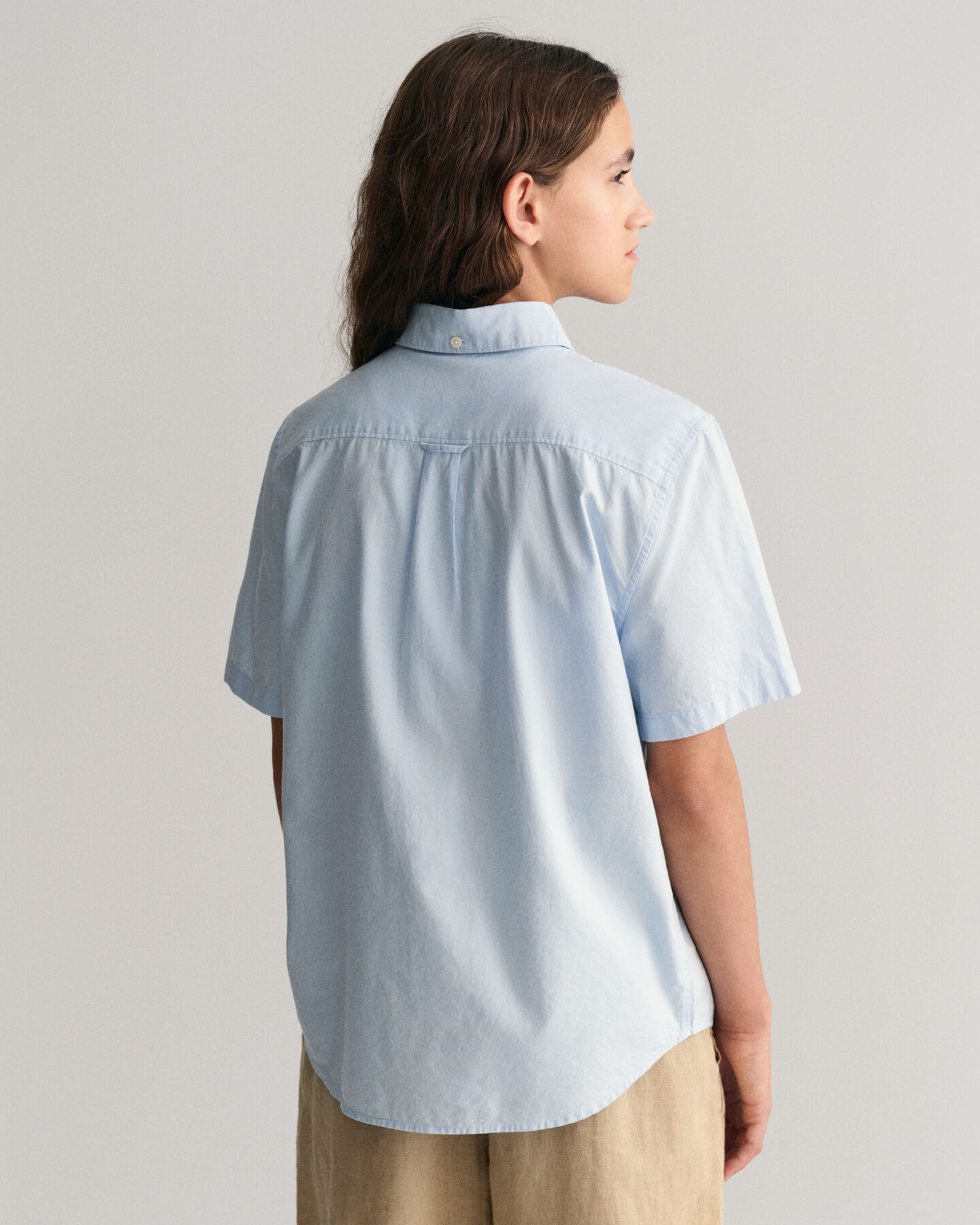 Camicia a maniche corte Oxford Teens