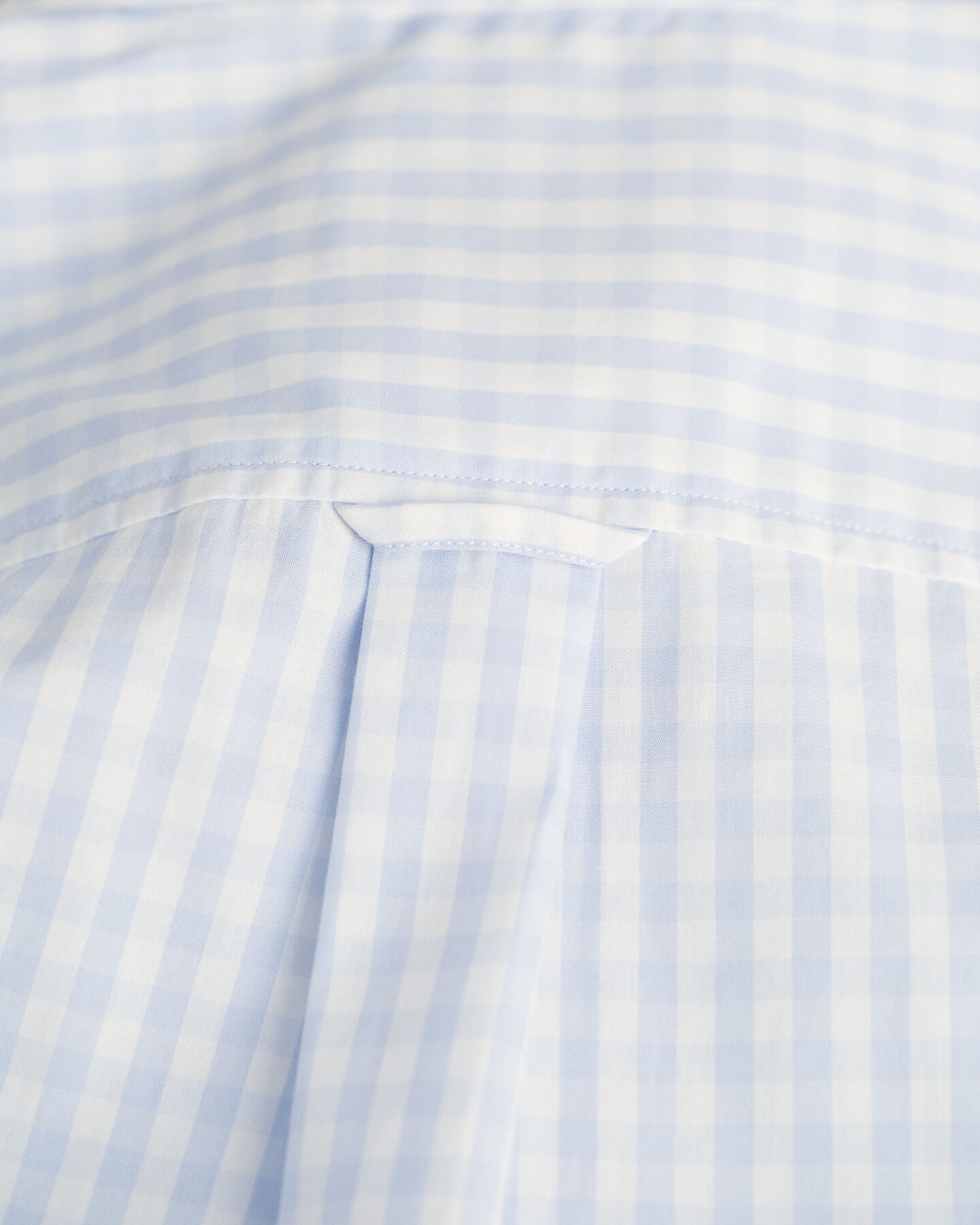 Camicia in popeline a quadri percalle regular fit