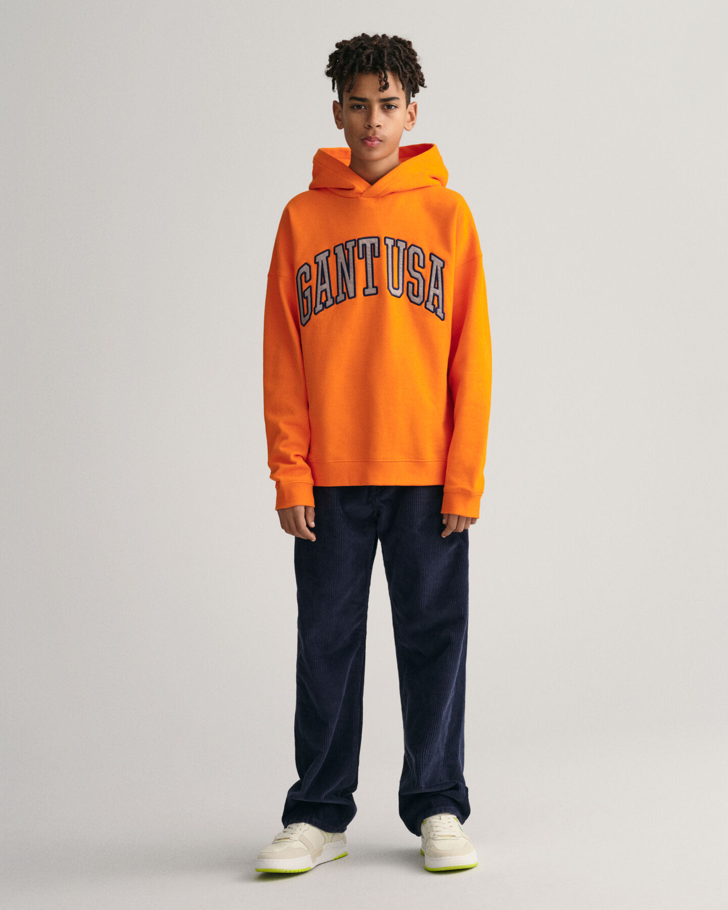 Felpa con cappuccio GANT USA oversize Teens
