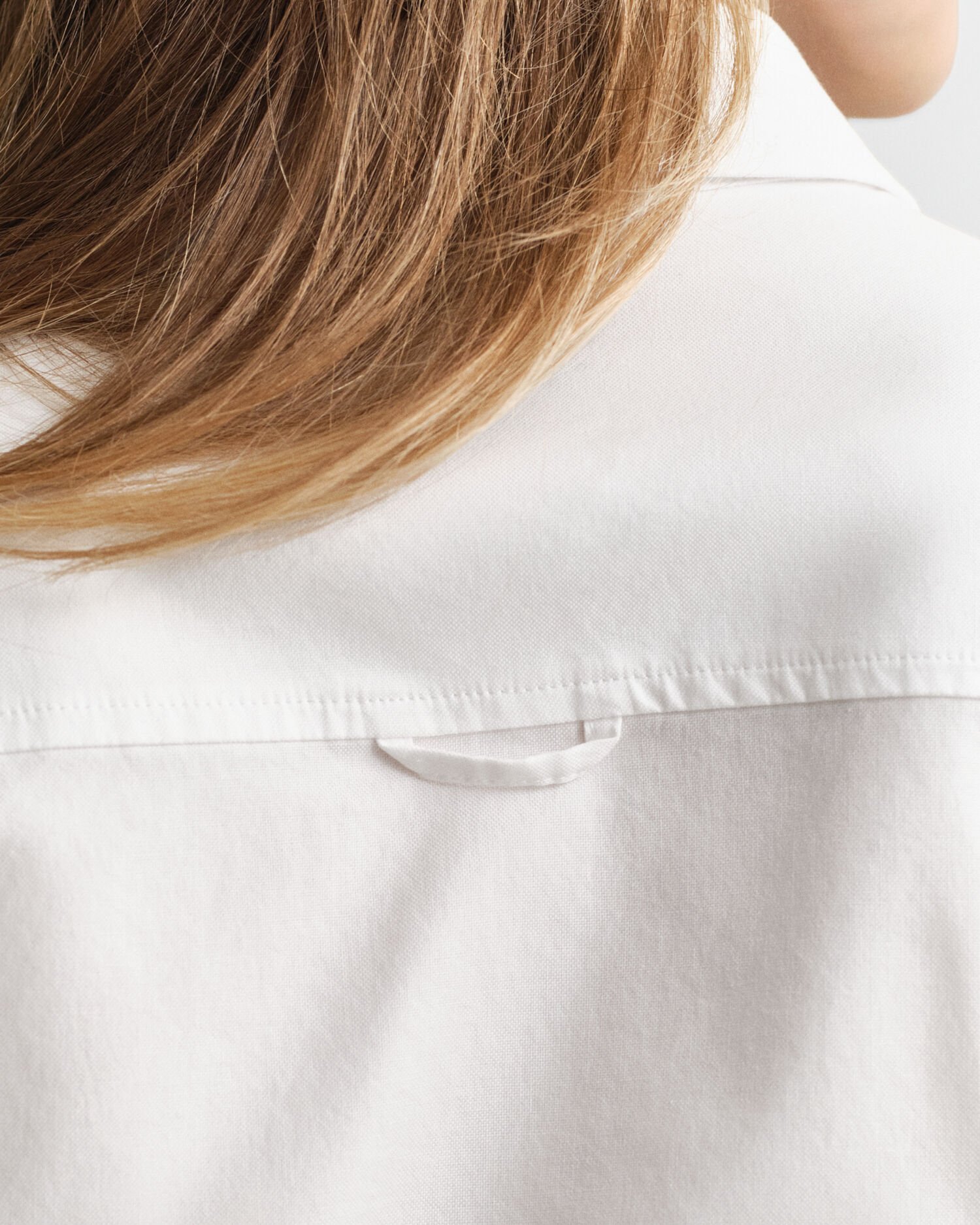 Camicia elasticizzata Oxford slim fit