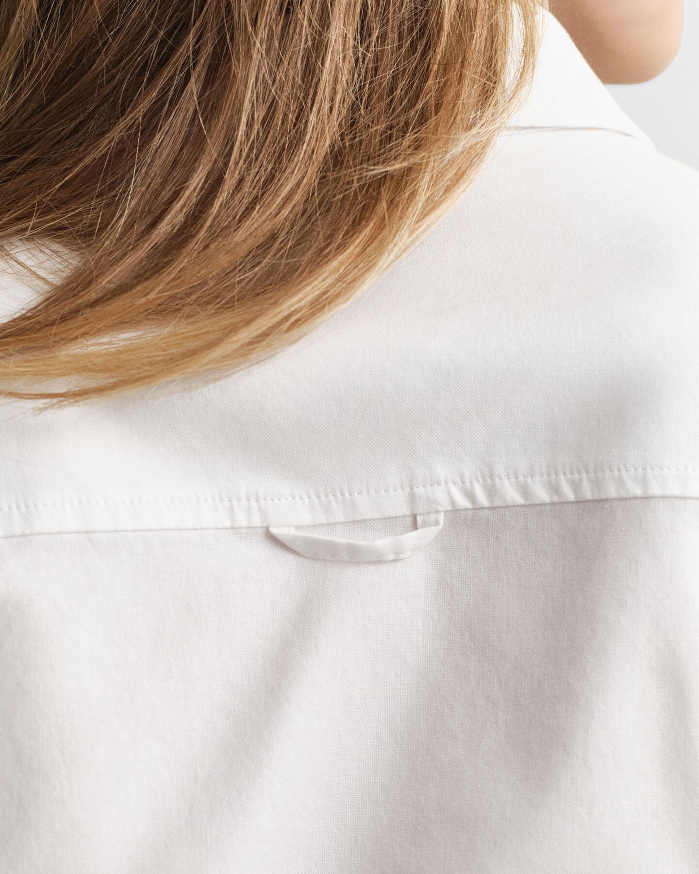 Camicia elasticizzata Oxford slim fit