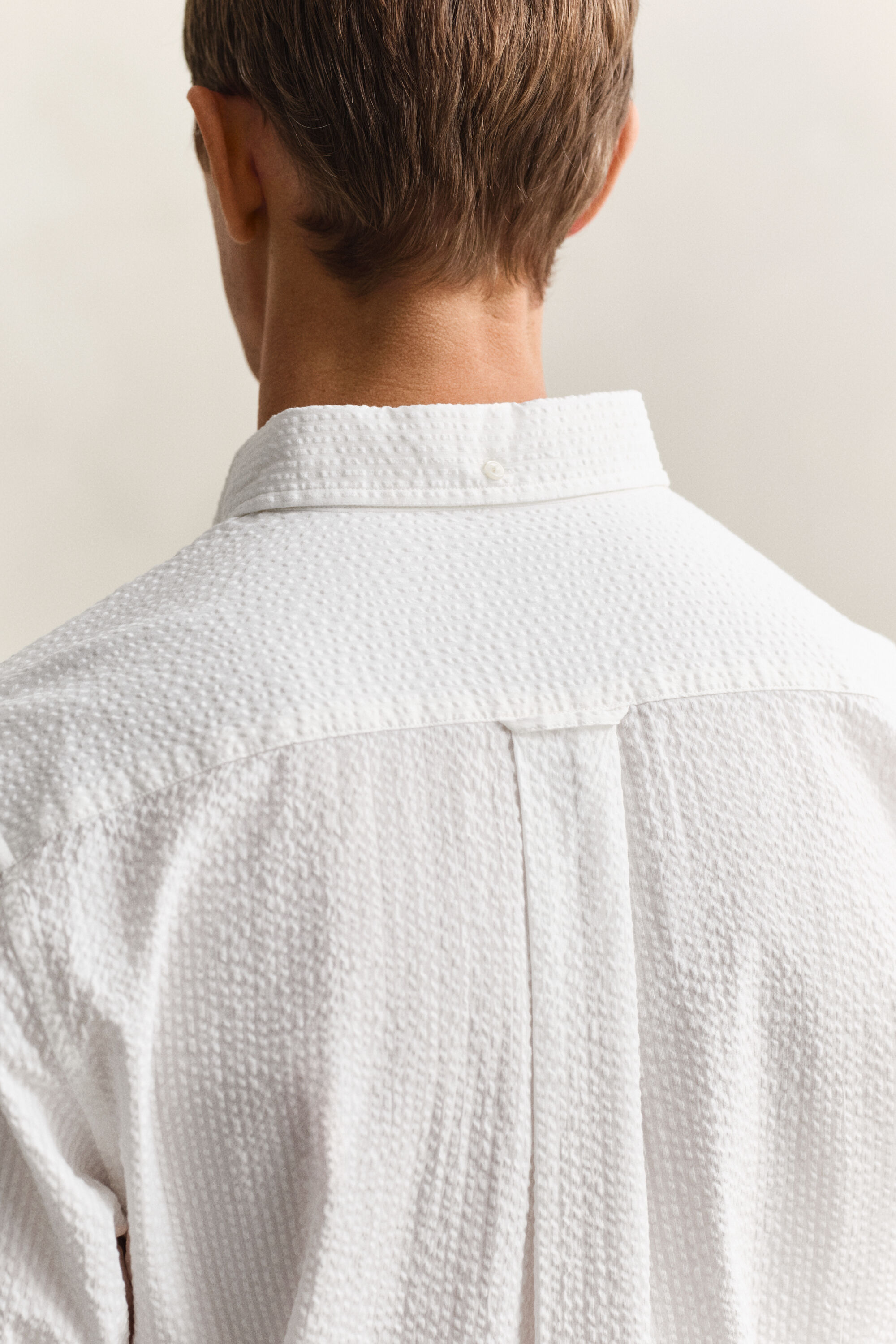 Camicia seersucker regular fit