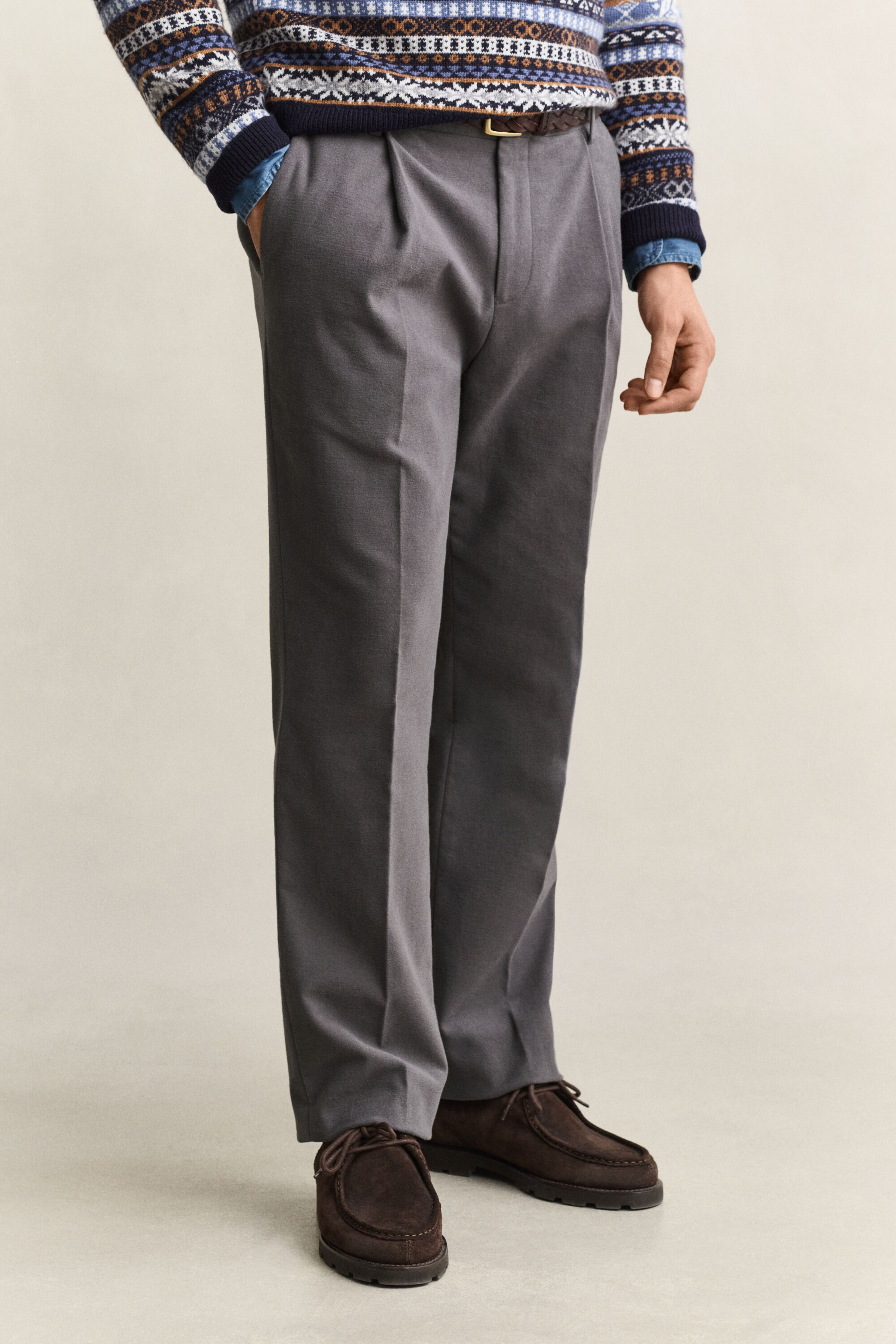 Pantaloni da abito in moleskin