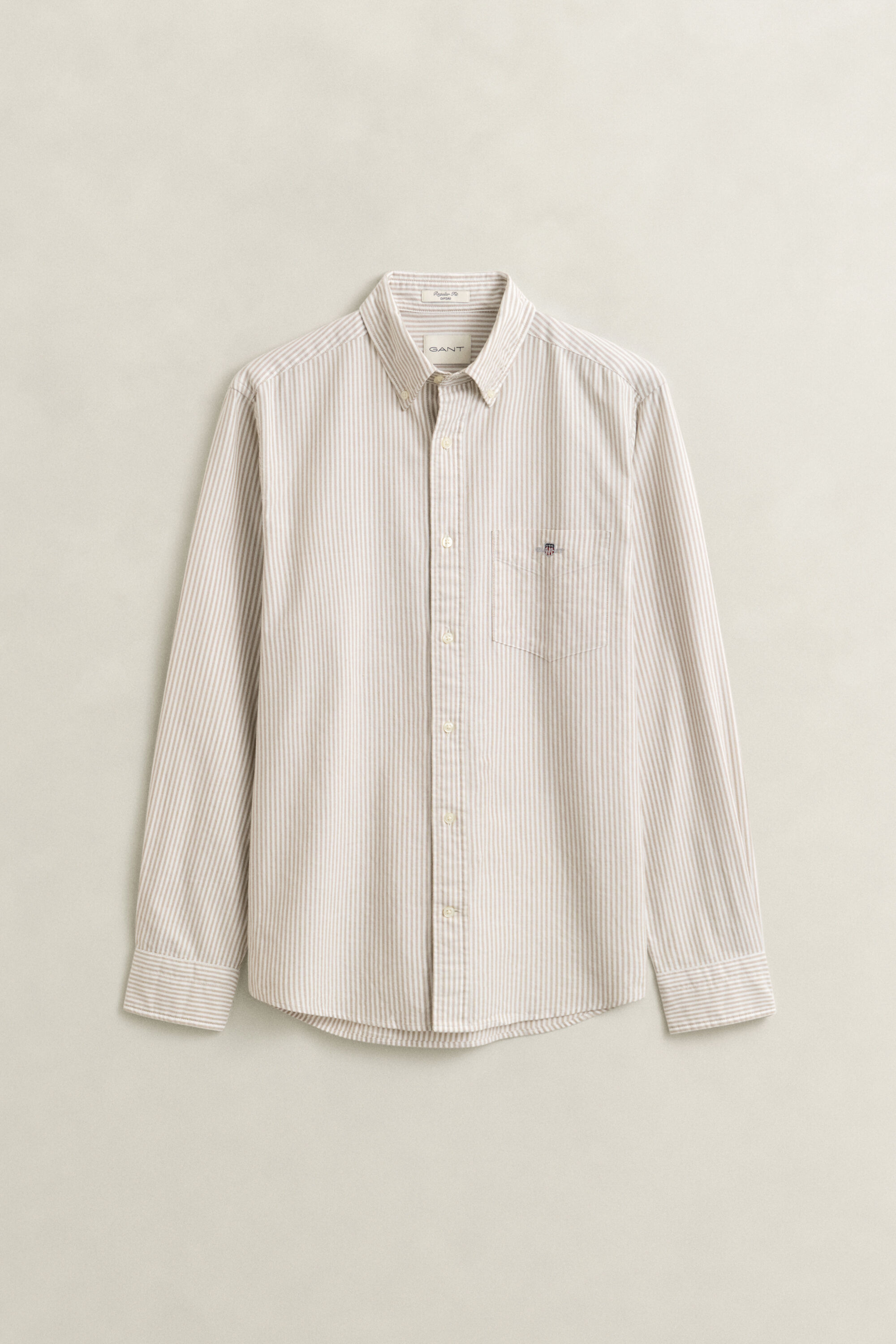 Camicia Oxford classica a righe Banker