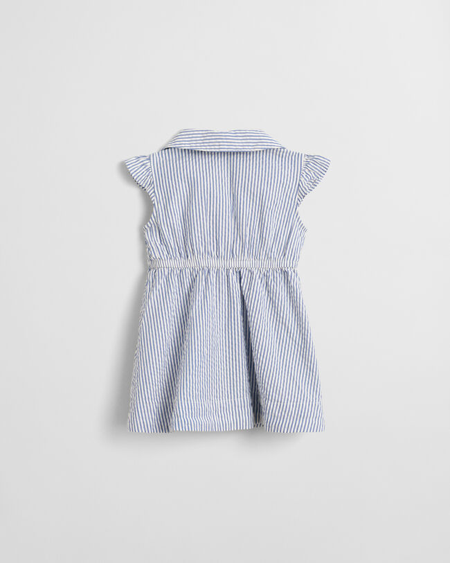 Abito seersucker a righe Baby Girl