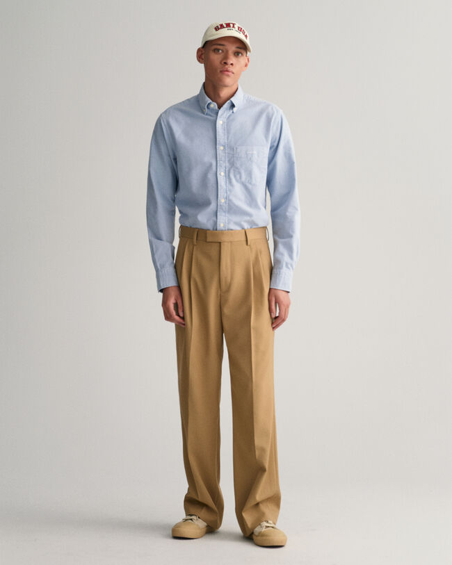 Camicia Oxford pettinato regular fit