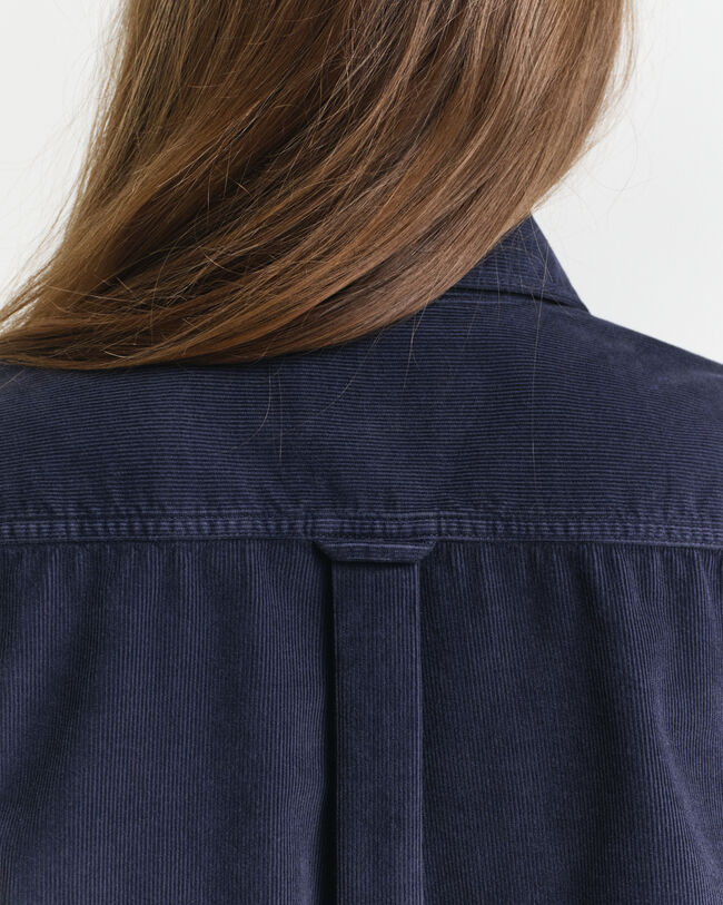 Camicia in velluto a coste regular fit