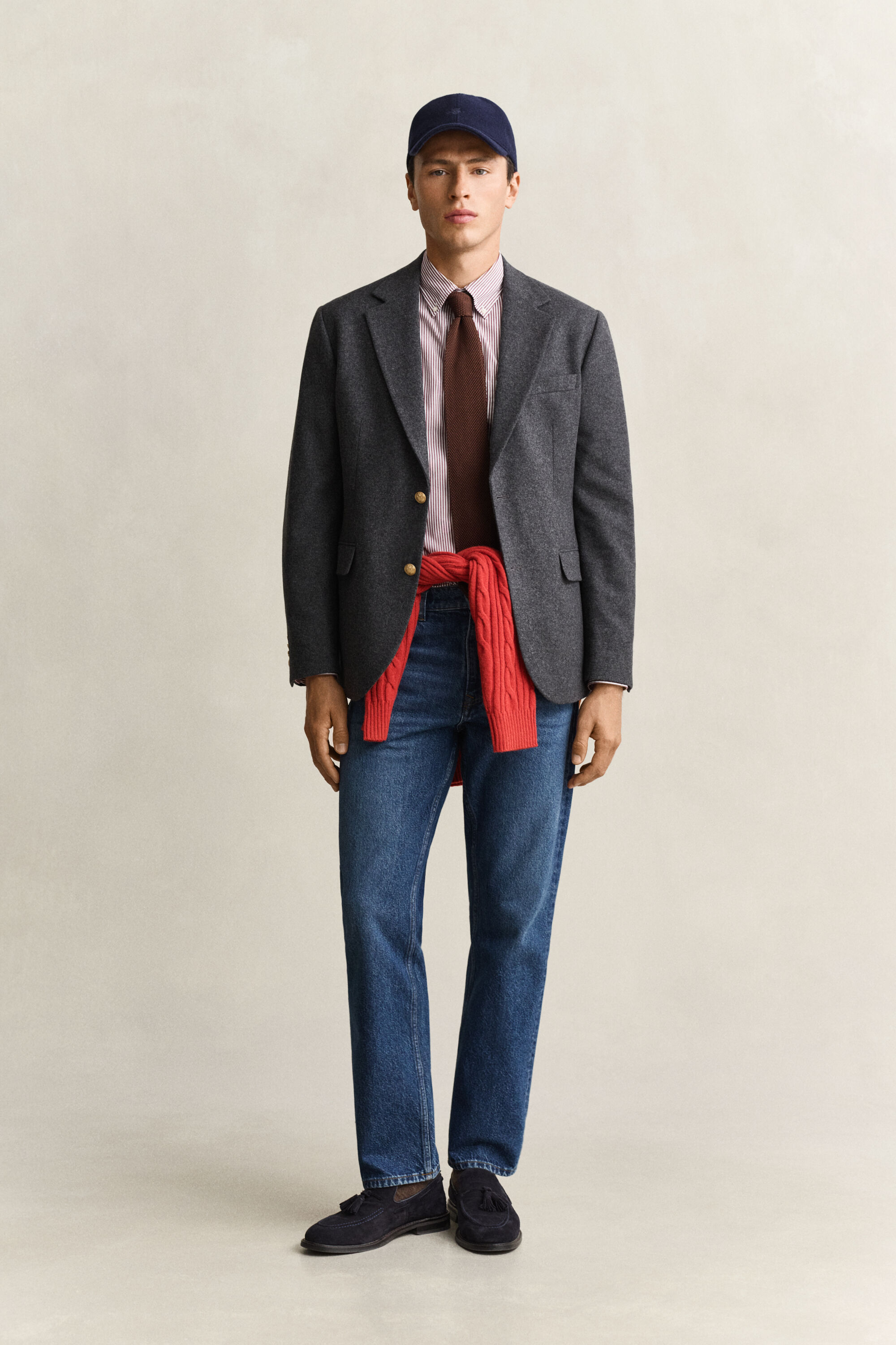 Blazer Club Classic in flanella di lana
