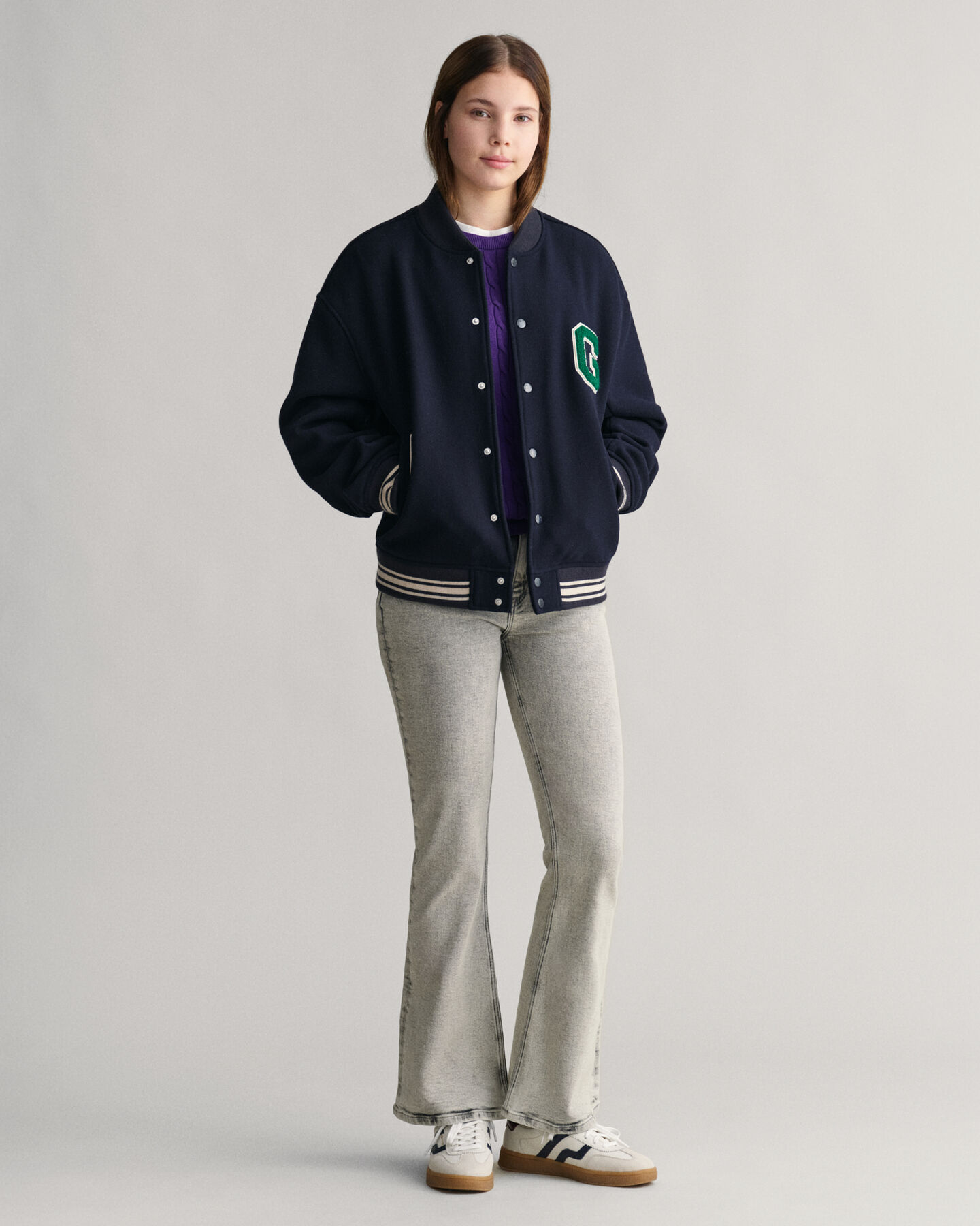 GANT Varsity Jacket in lana Teens