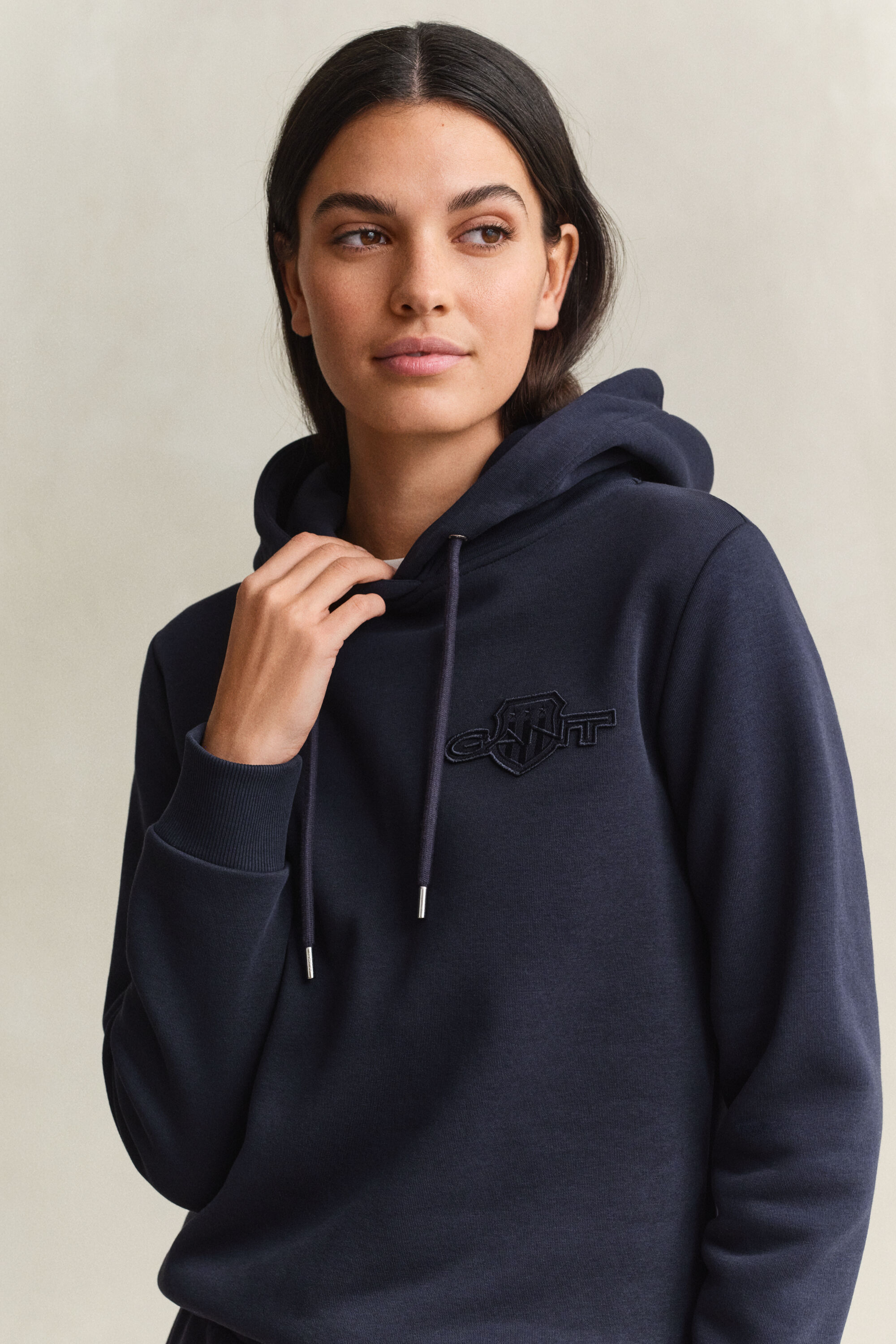 Felpa con cappuccio Tonal Shield