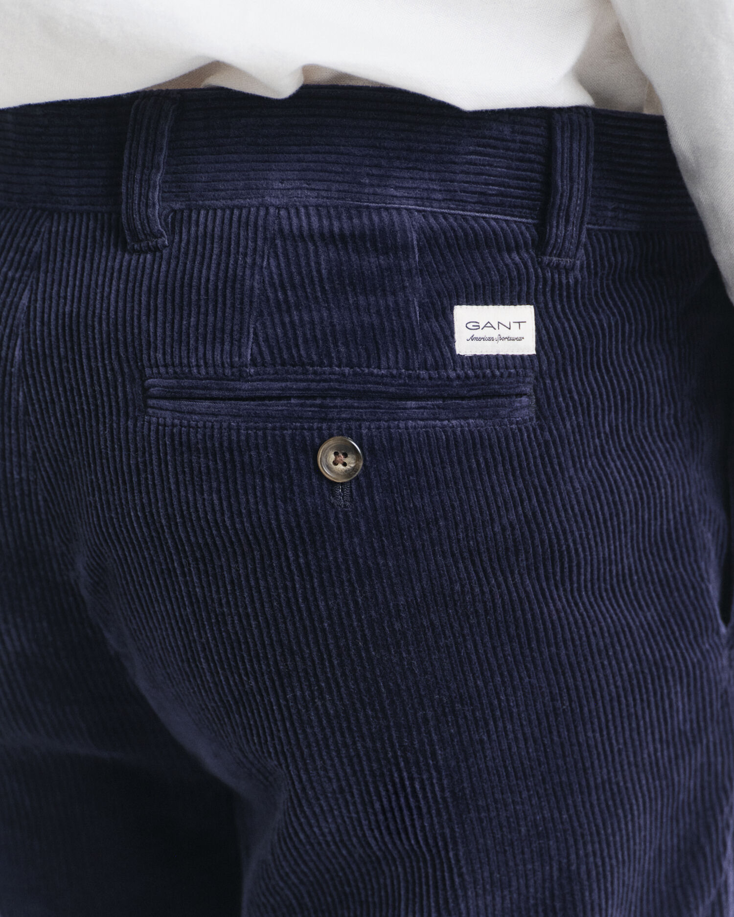 Pantaloni in velluto a coste regular fit