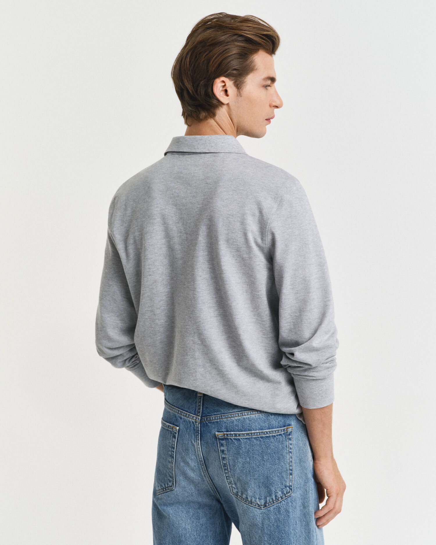 Rugger in piqué Shield