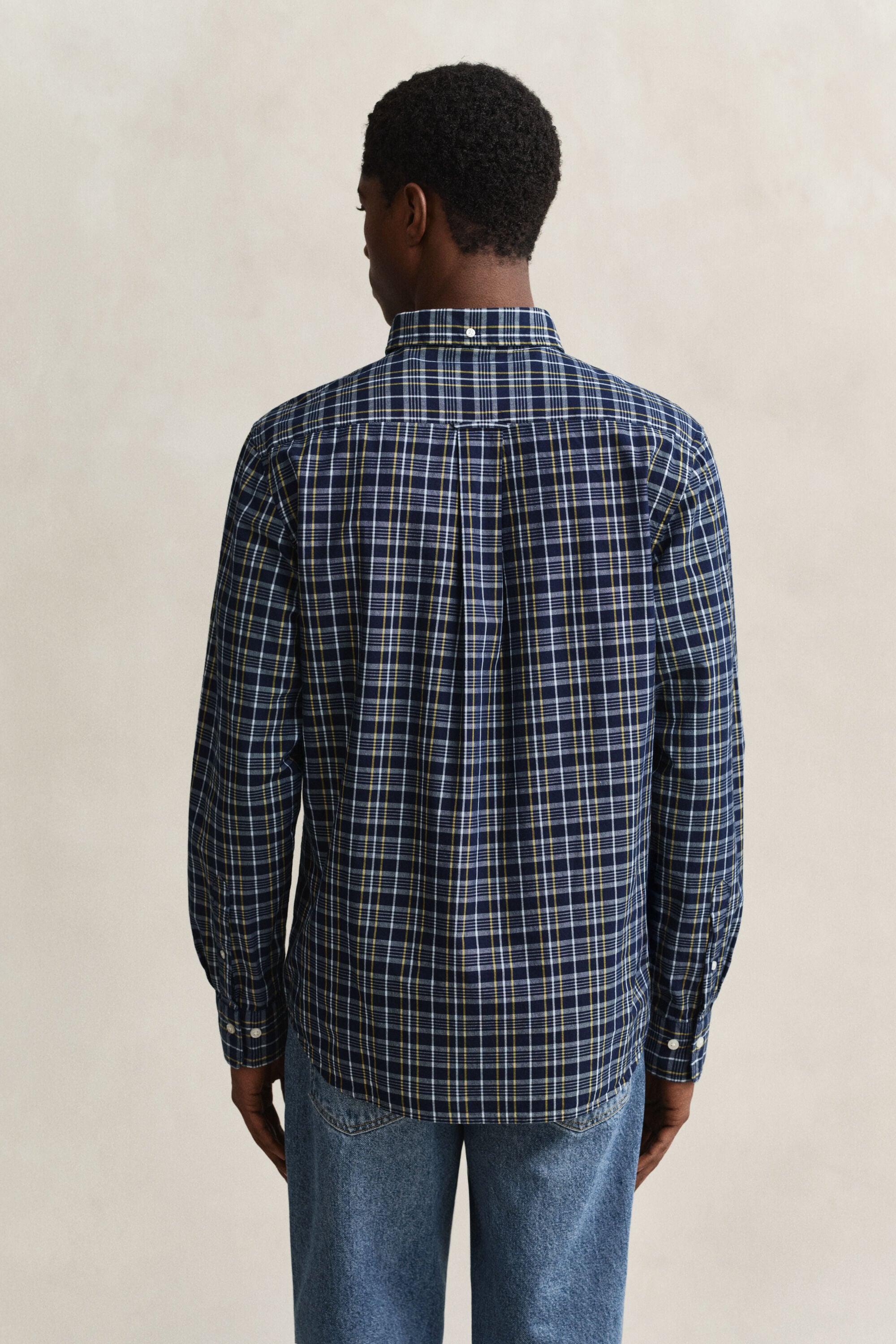 Camicia a quadri Archive in popeline