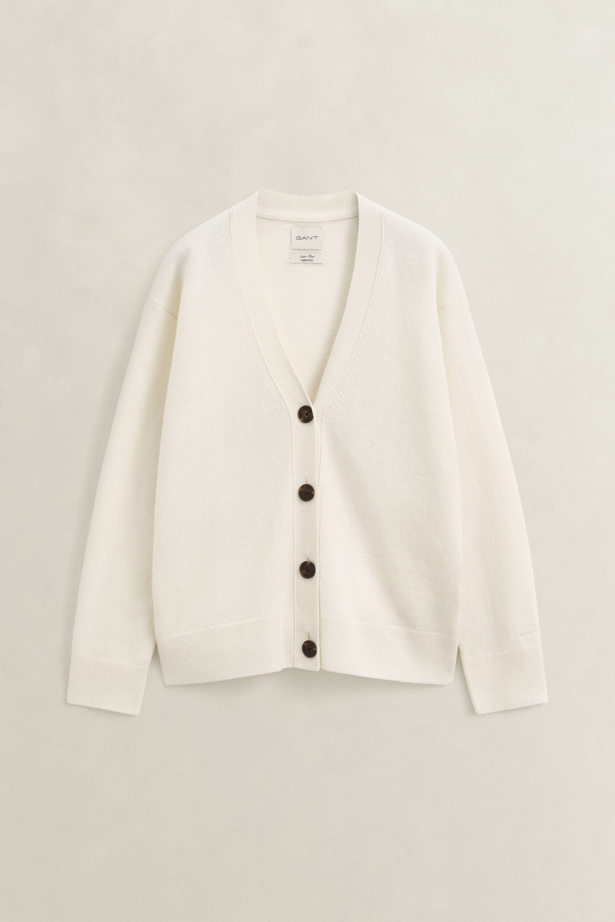 Cardigan in finissima lana d'agnello