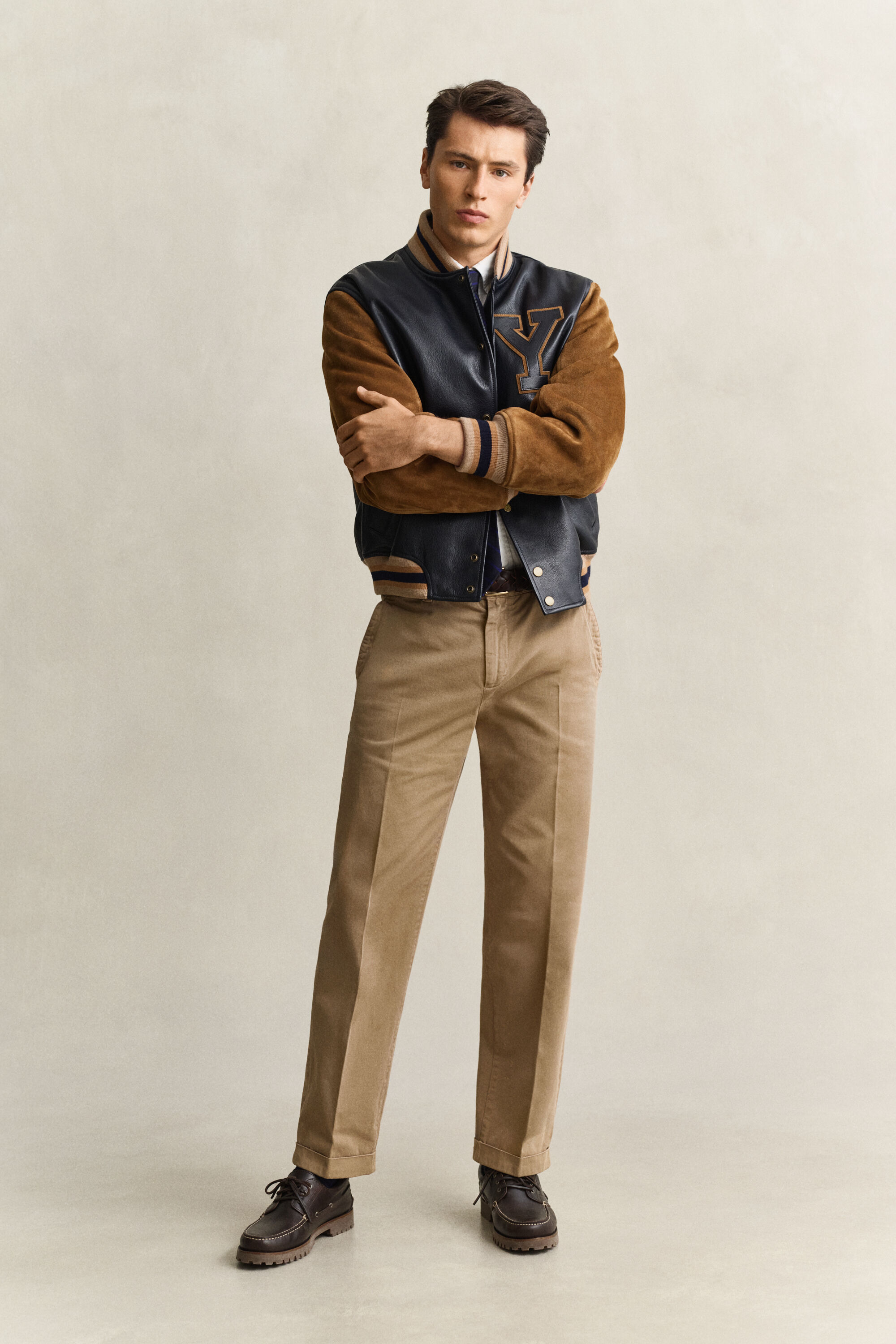 Pantaloni chino in twill di cotone Gant x Yale