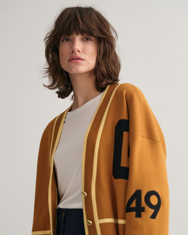 Cardigan GANT Varsity con scollo a V