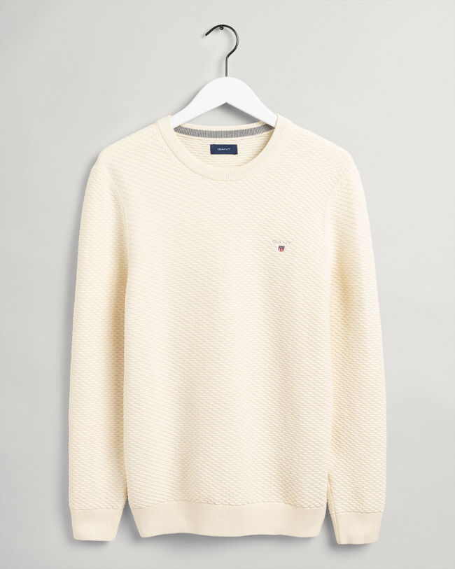 Maglia girocollo Triangle Texture