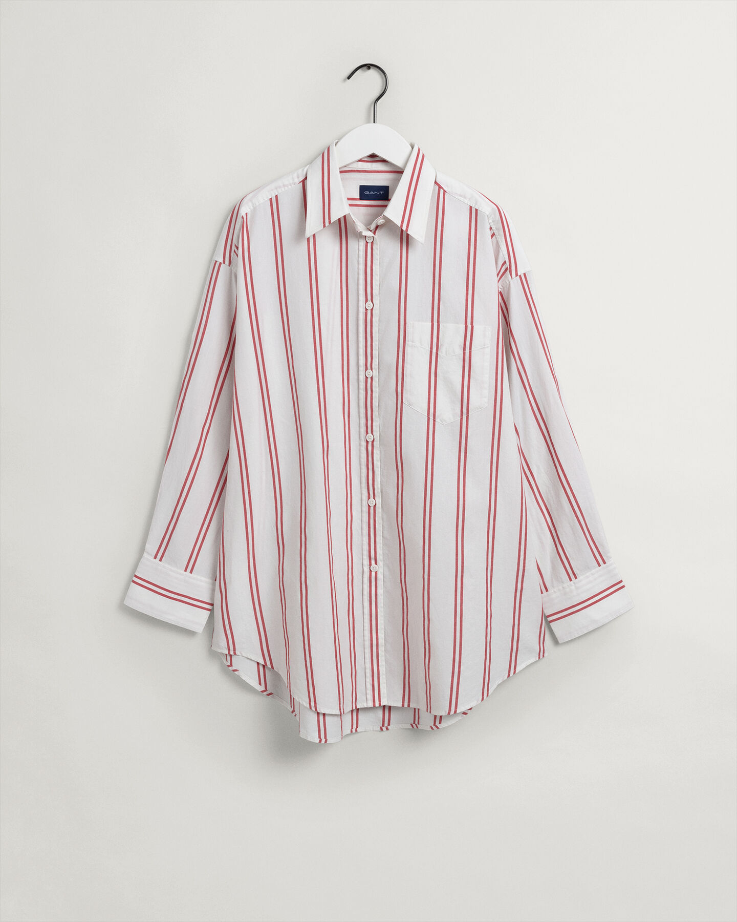 Camicia a righe oversize