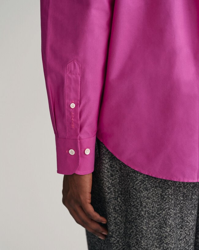 Camicia misto cotone-seta relaxed fit