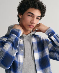 Camicia in flanella Shadow a quadri regular fit