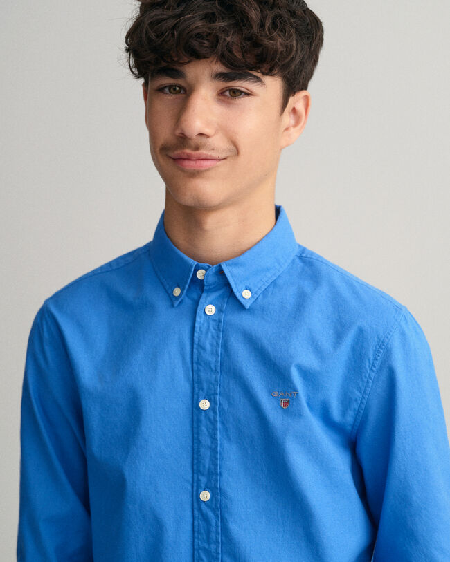 Camicia in twill di cotone teen boys