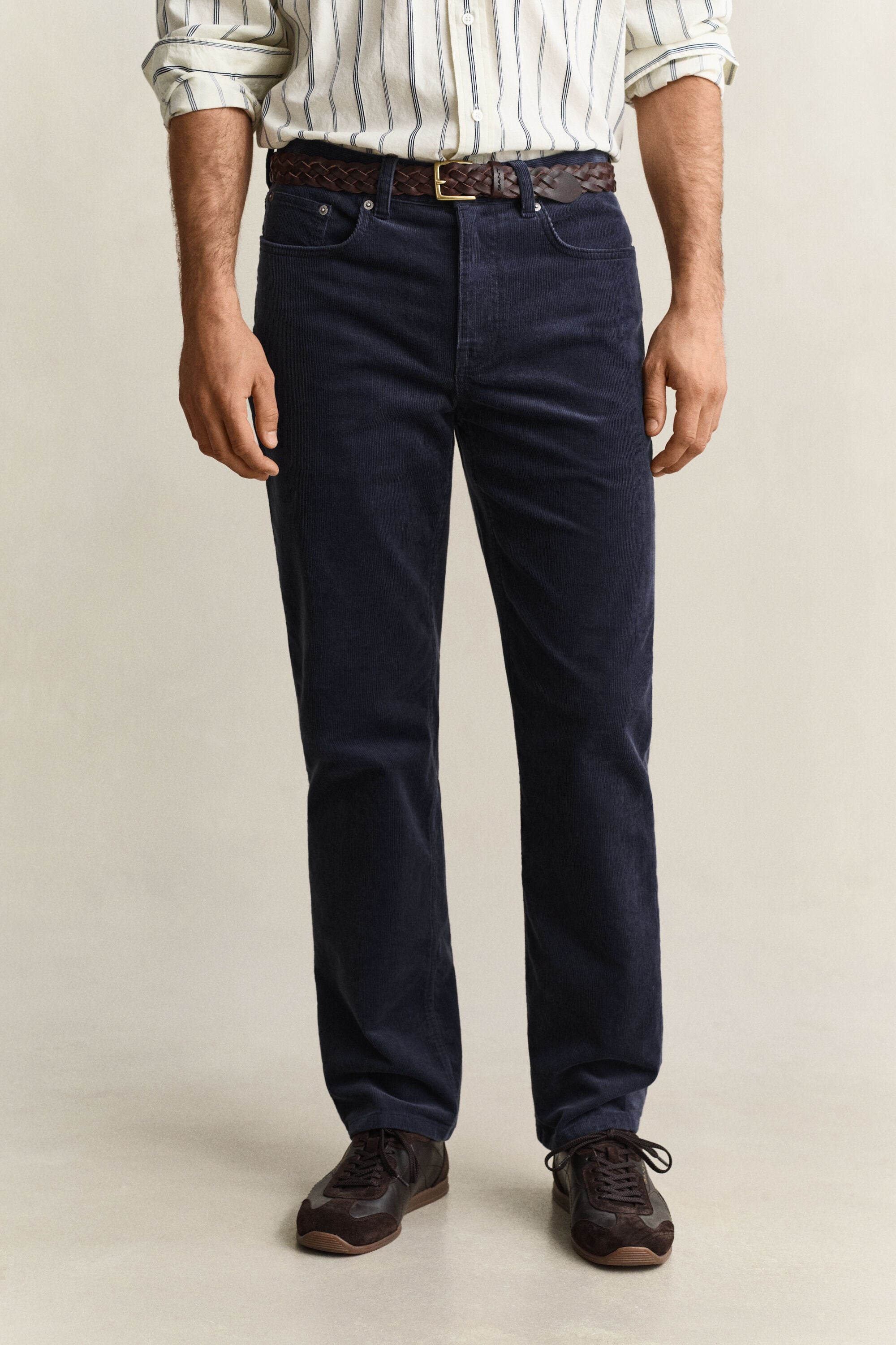 Jeans in velluto a coste