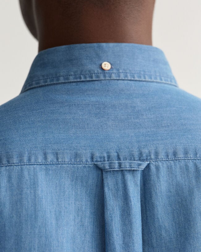 Camicia indaco regular fit