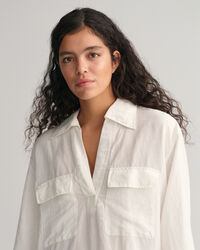 Maxi caftano in lino