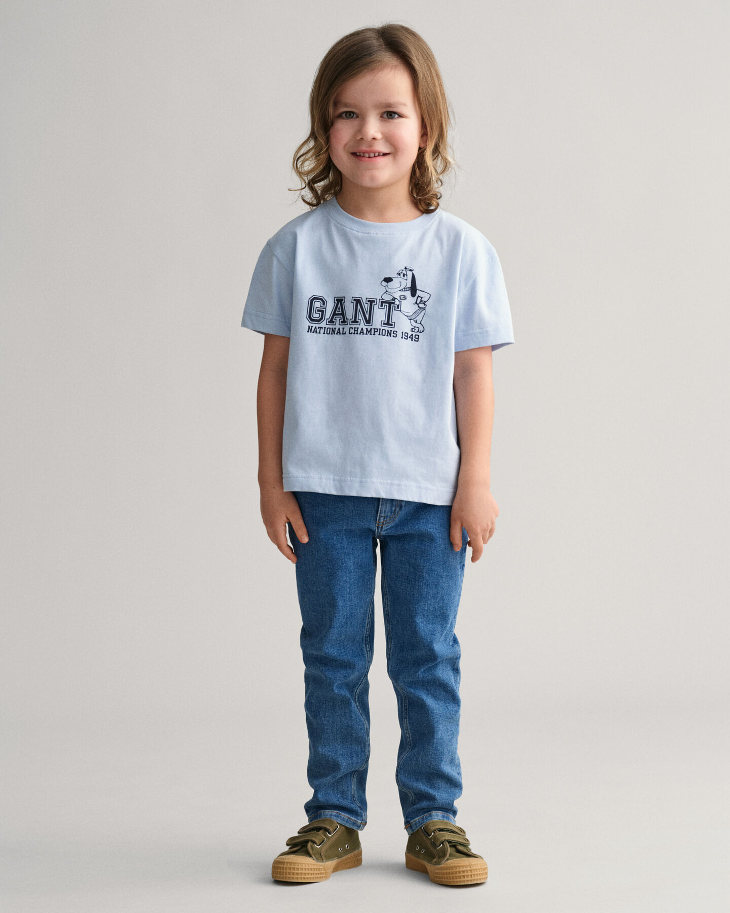 T-shirt GANT con stampa di cane Kids