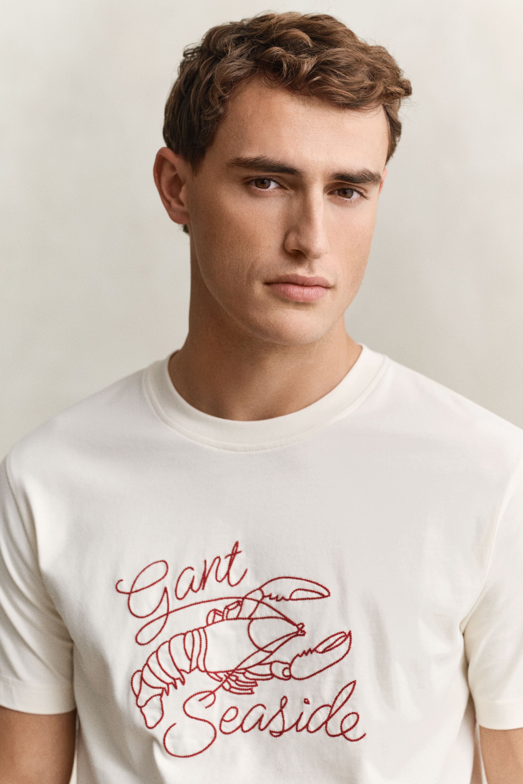 T-shirt con grafica Seaside