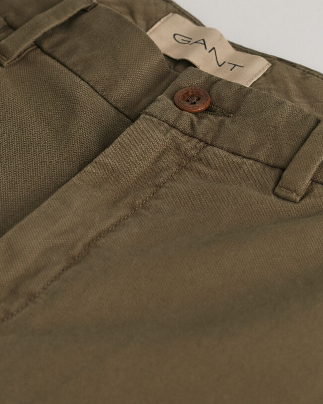 Pantaloncini chino dobby regular fit