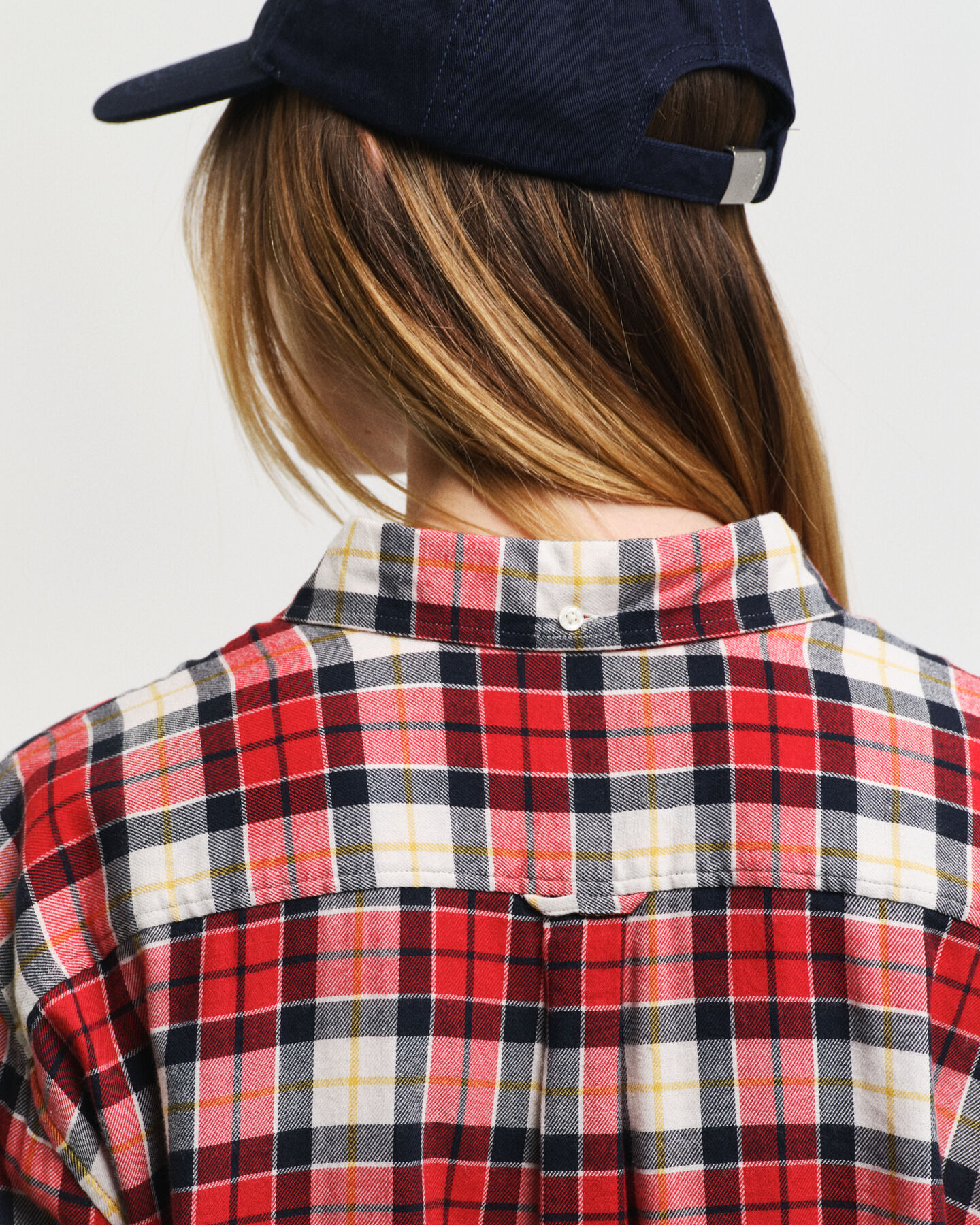 Camicia in flanella a quadri relaxed fit