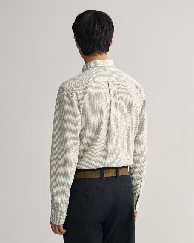 Camicia seersucker regular fit