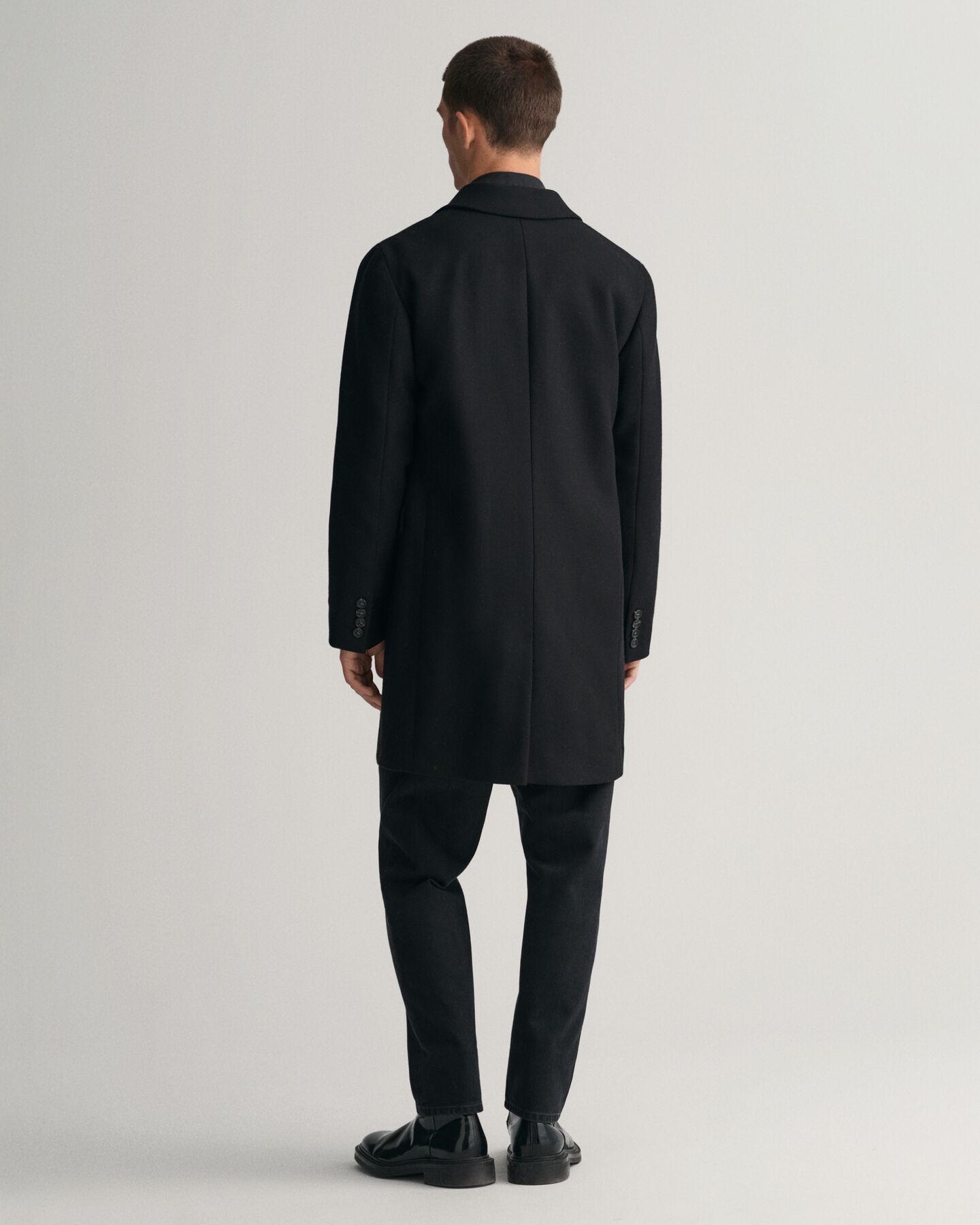 Topcoat in lana sartoriale classico