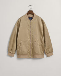 Giacca bomber in raso