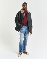 Polo in finissima lana merino