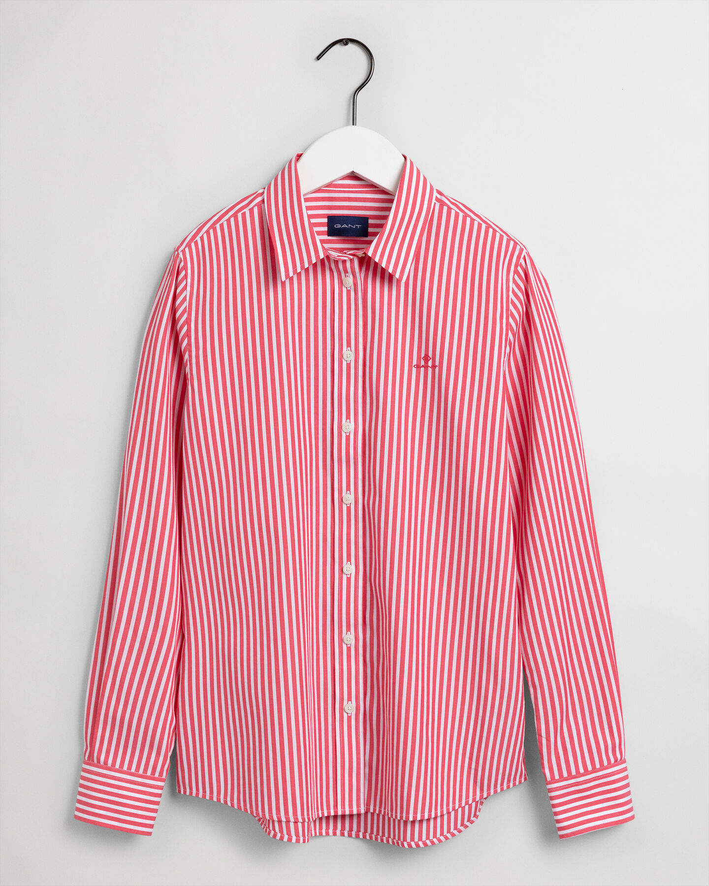 Camicia in broadcloth a righe
